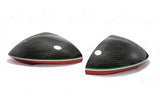 Koshi Carbon Fibre Mirror Caps - Stelvio