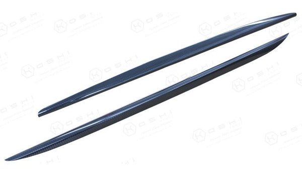Koshi Carbon Fibre Side Skirts Cover - Stelvio QV
