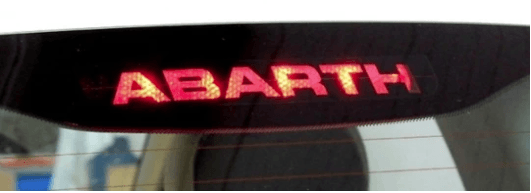 Stop Light Sticker - Abarth - Partsworld-UK - ZZTMC91