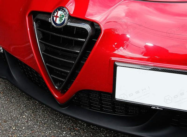Koshi Carbon Fibre Grille Trims - Giulietta 2014>