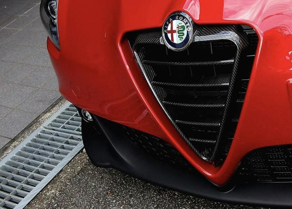 Koshi Carbon Fibre Front Grille Cover - Giulietta