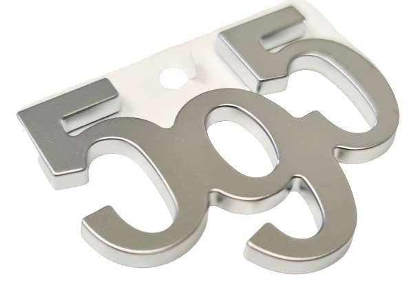 YOUSTAR Fiat Abarth Carbon Effect Badge & Handle Trim Combo – No '500' Logo – 500/595/695