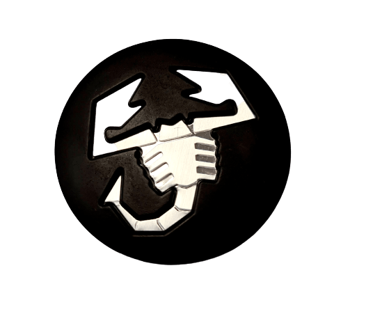 Badge, Seat knob - 500 Abarth Sabelt Seats 71773860