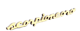 Badge "Scorpioneoro" in Gold- 500 Abarth 735730111