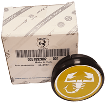 Yellow Alloy Wheel Centre Cap - 500 Abarth Tributo Ferrari 51892002
