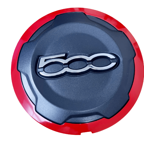 Centre Cap, Red Fiat 500L 735625864