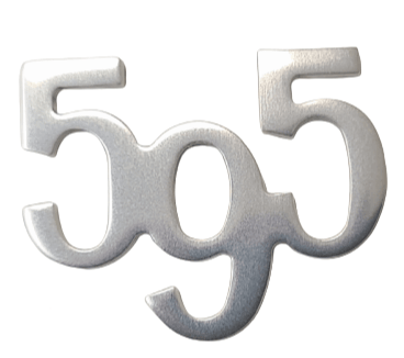 Genuine 500 Abarth 595 Badge 735545071