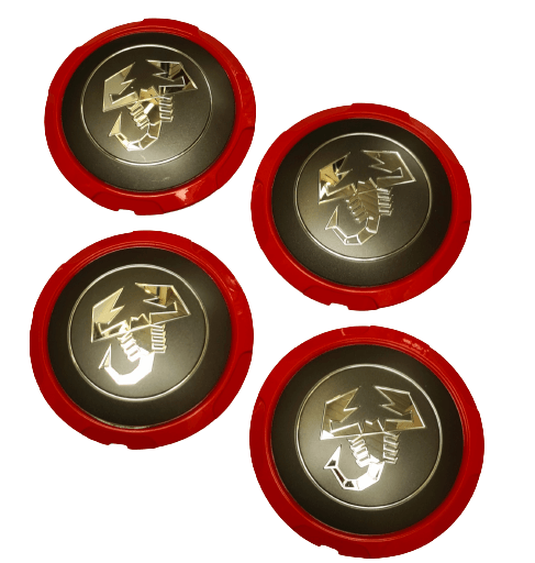 Alloy Wheel Centre Caps (x4) - 500 & Punto Evo Abarth 51820507