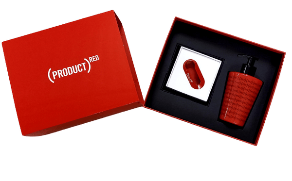 Key Cover & Sanitizer Dispenser Fiat 500 (Red) 71808811