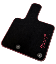 Carpet Mat Set Fiat 500e (Red) 50290638