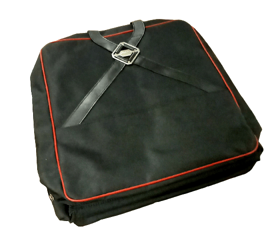 This is a genuine Boot rack bag designed especially to mount on the 124 boot rack

Especially produced by Garda&Co

Made from waterproof material and a user-friendly design.

The rack bag is designed for perfect positioning over the rear luggage rack and trimmed to reduce friction.

The strong and waterproof fabric and leather trimmings guarantee a long lasting protection with a stylish finishing touch