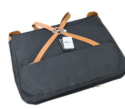 Garment Bag, Black with Tan Piping - 124 - Partsworld-UK - 6002350140