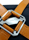 Garment Bag, Black with Tan Piping - 124 - Partsworld-UK - 6002350140