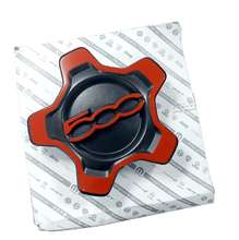 Alloy Wheel Centre Cap, Red - 500X - Partsworld-UK - 735759319