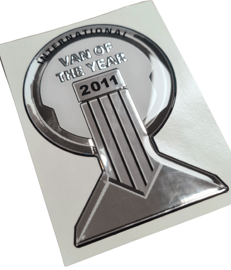'Van Of The Year 2011' Badge - Doblo - Partsworld-UK - 51900884
