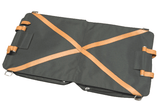 Boot Rack Bag, Black with Tan Piping - 124 - Partsworld-UK - 6002350141
