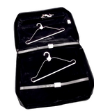 Garment Bag, Black with Red Piping - 124
