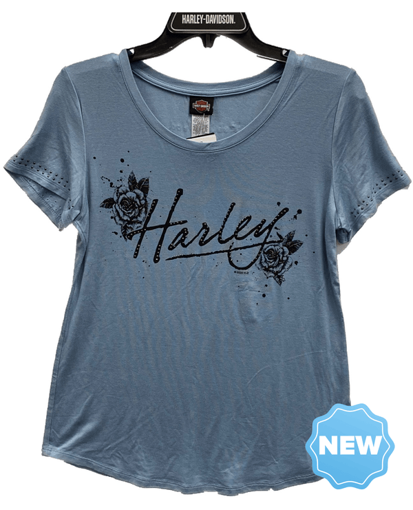 Harley Davidson Women’s Keepsake Dealer T-Shirt - Partsworld-UK - ZZR0036013