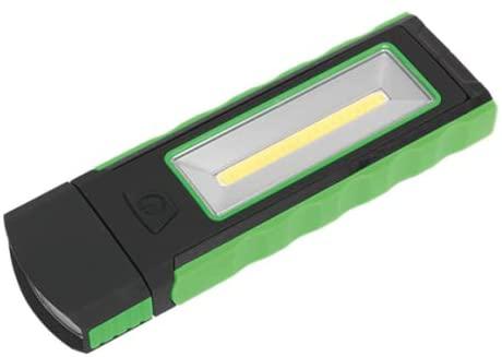 SEALED4101GN Magnetic Pocket Light 3W + 0.5W COB LED - Green