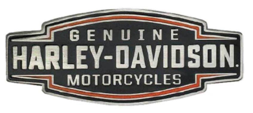 ZP327644 Harley Davidson Die Cast Velocity Text Pin