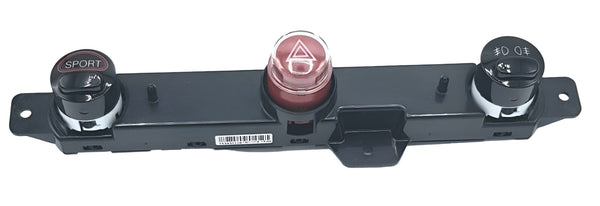 Fiat/Abarth 500 Sport Hazard Fog Light Switch - Partsworld-UK - 735451110