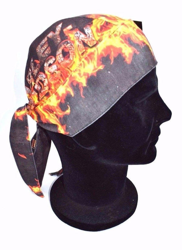 Harley Davidson Men's Flame Combustion Head Wrap HW20964