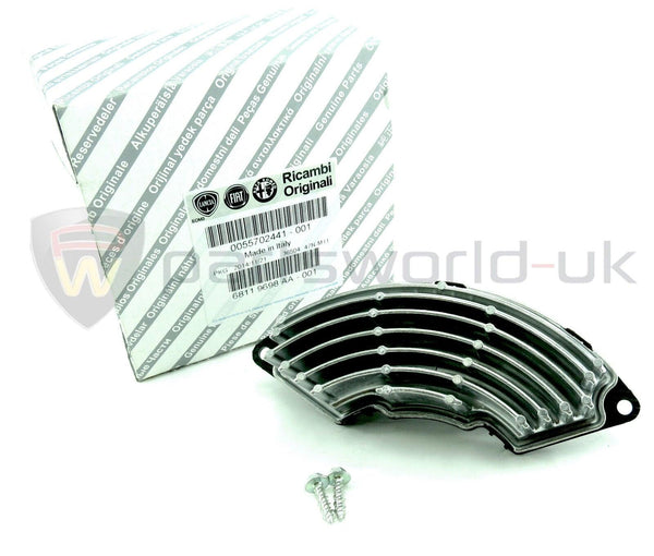 Fiat Abarth Grande Punto & Evo Climate Control Heater Motor Resistor 55702441 - Partsworld-UK - 55702441