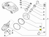 Gear Lever Gaiter Fixing Ring - 500 - Black - Partsworld-UK - 71775056