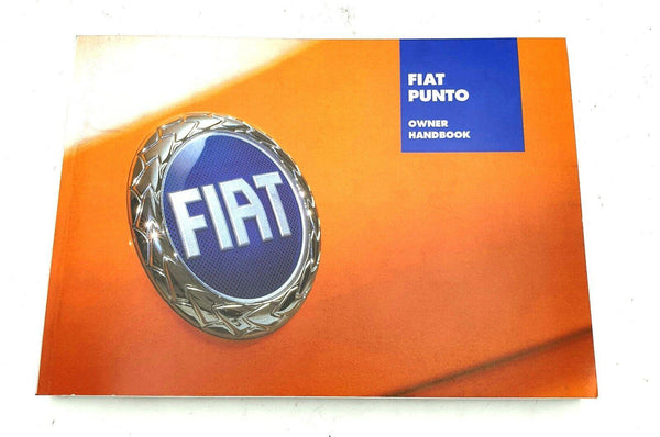 Fiat Punto 188 Mk2 B 2005 Owners Handbook In English - Partsworld-UK - 60345868